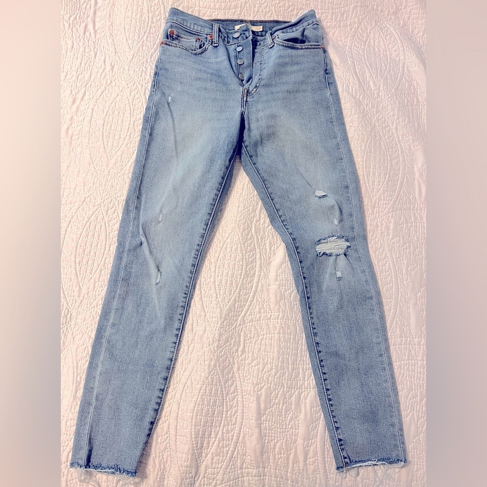 Levi’s Wedgie skinny jeans size 27